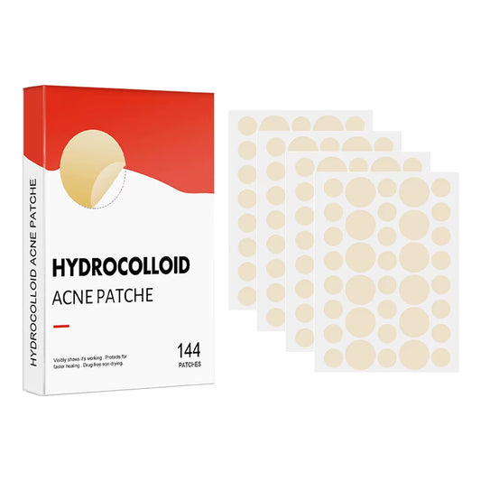 Hydrocolloid Acne Patch System: 144 Count Invisible Spot Treatment