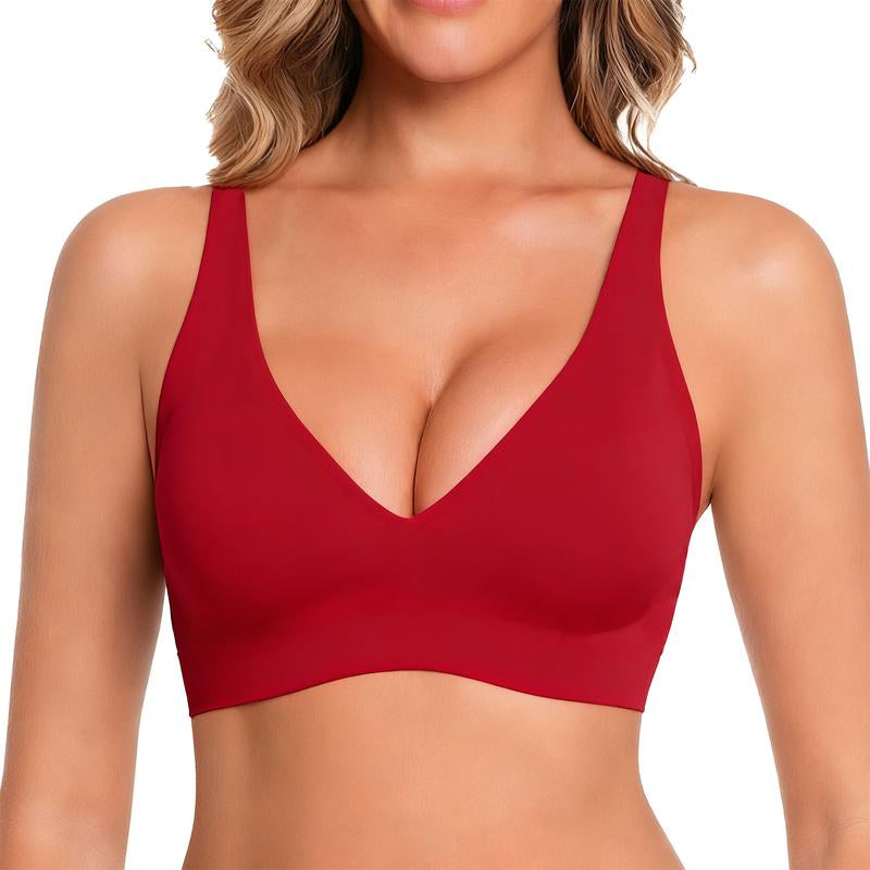 Jelly-Support Essence: Seamless Wireless Contour Bralette