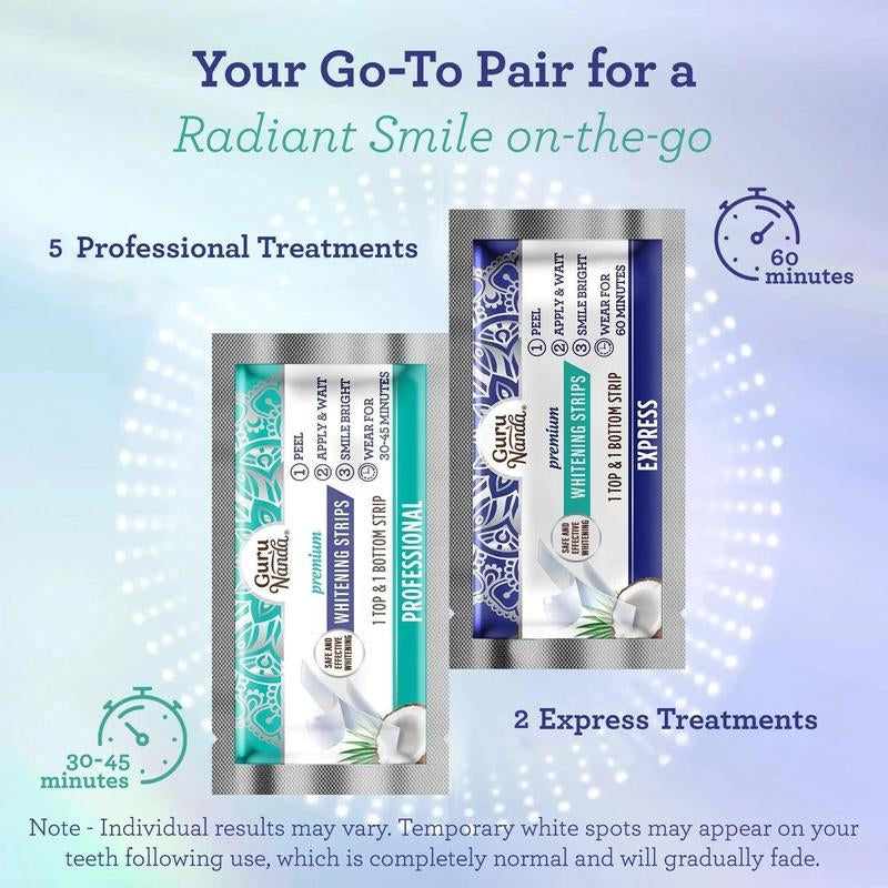 GuruNanda Professional Effects: 7-Day Enamel-Safe Whitening System
