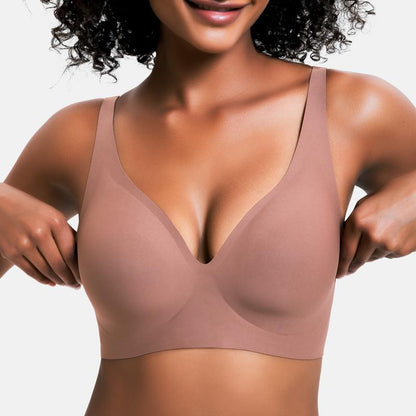 Jelly-Support Essence: Seamless Wireless Contour Bralette