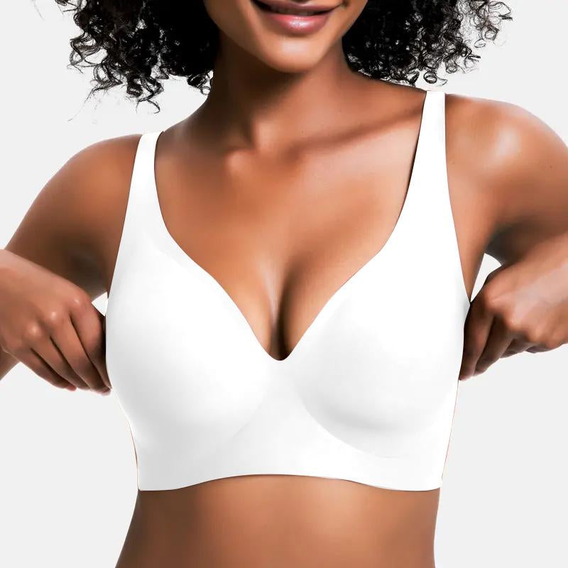 Jelly-Support Essence: Seamless Wireless Contour Bralette